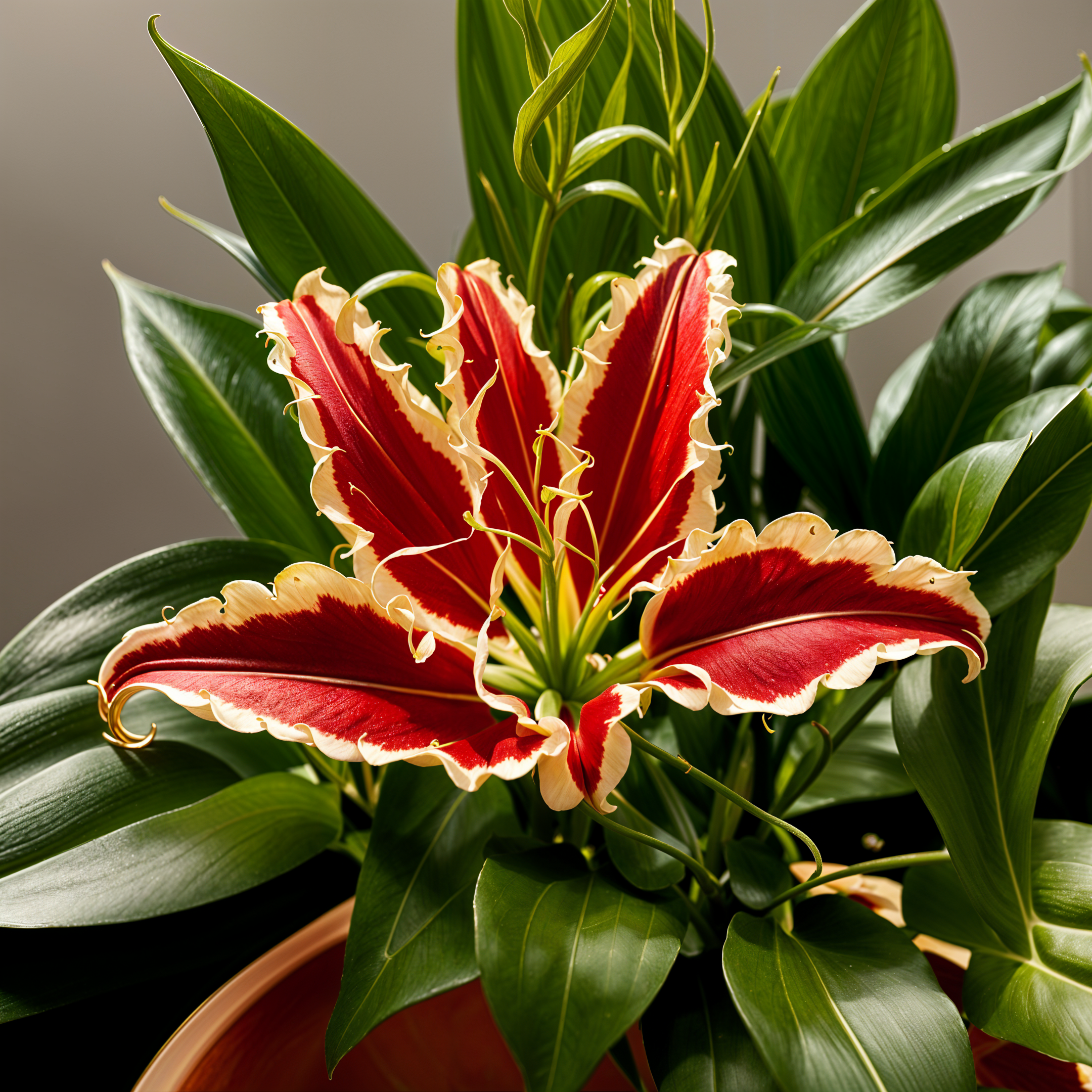 Flame Lily Tattoo
